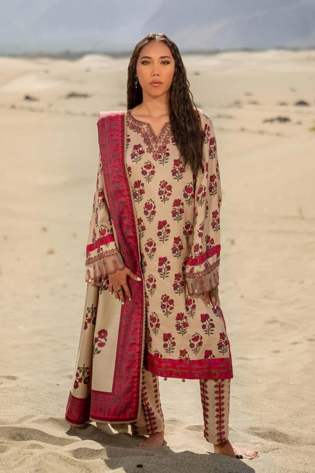 Maria B | Winter Basics 2024 |  502-A - Rang-e-Khaas