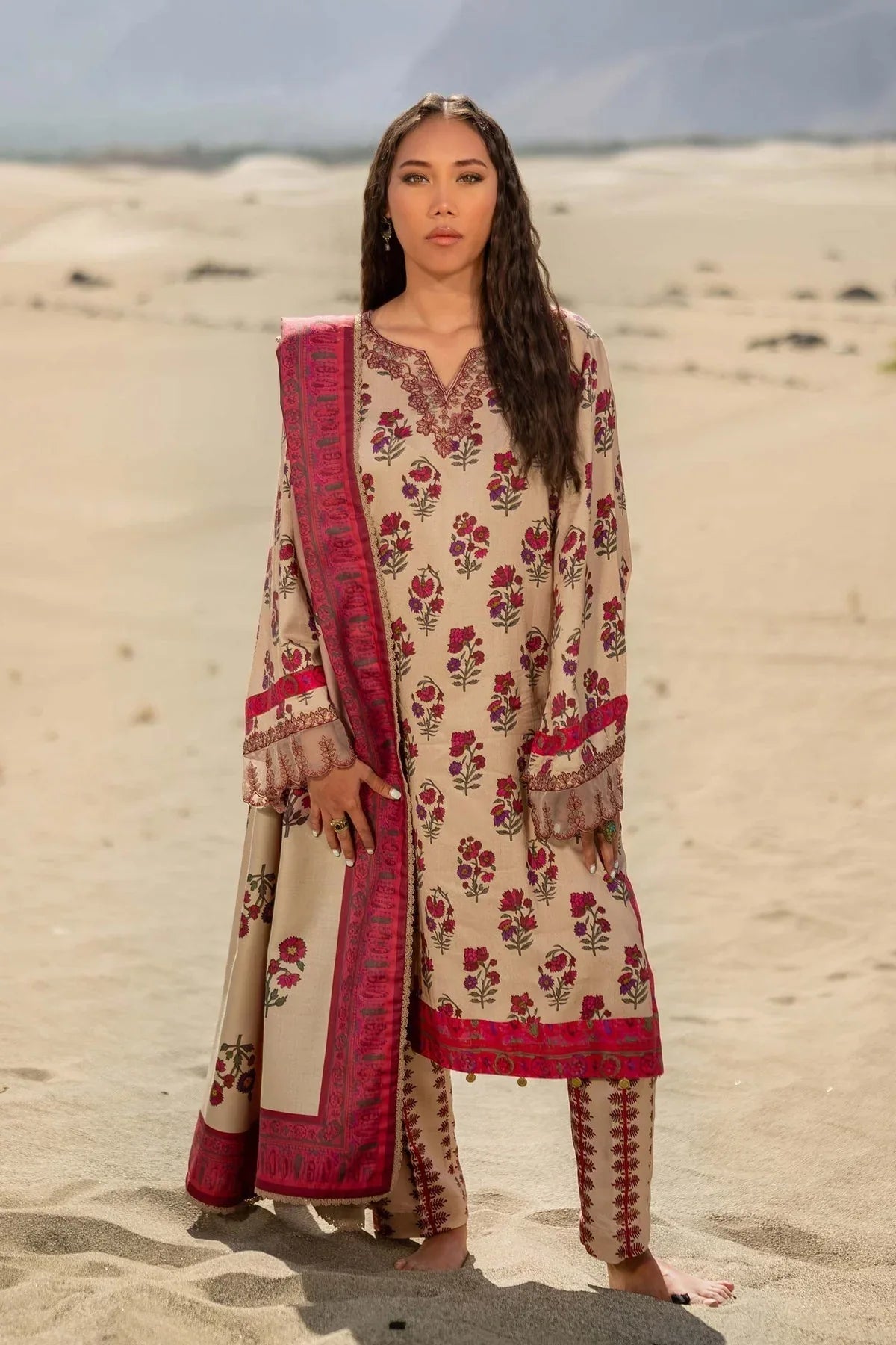 Maria B | Winter Basics 2024 |  502-A - Rang-e-Khaas