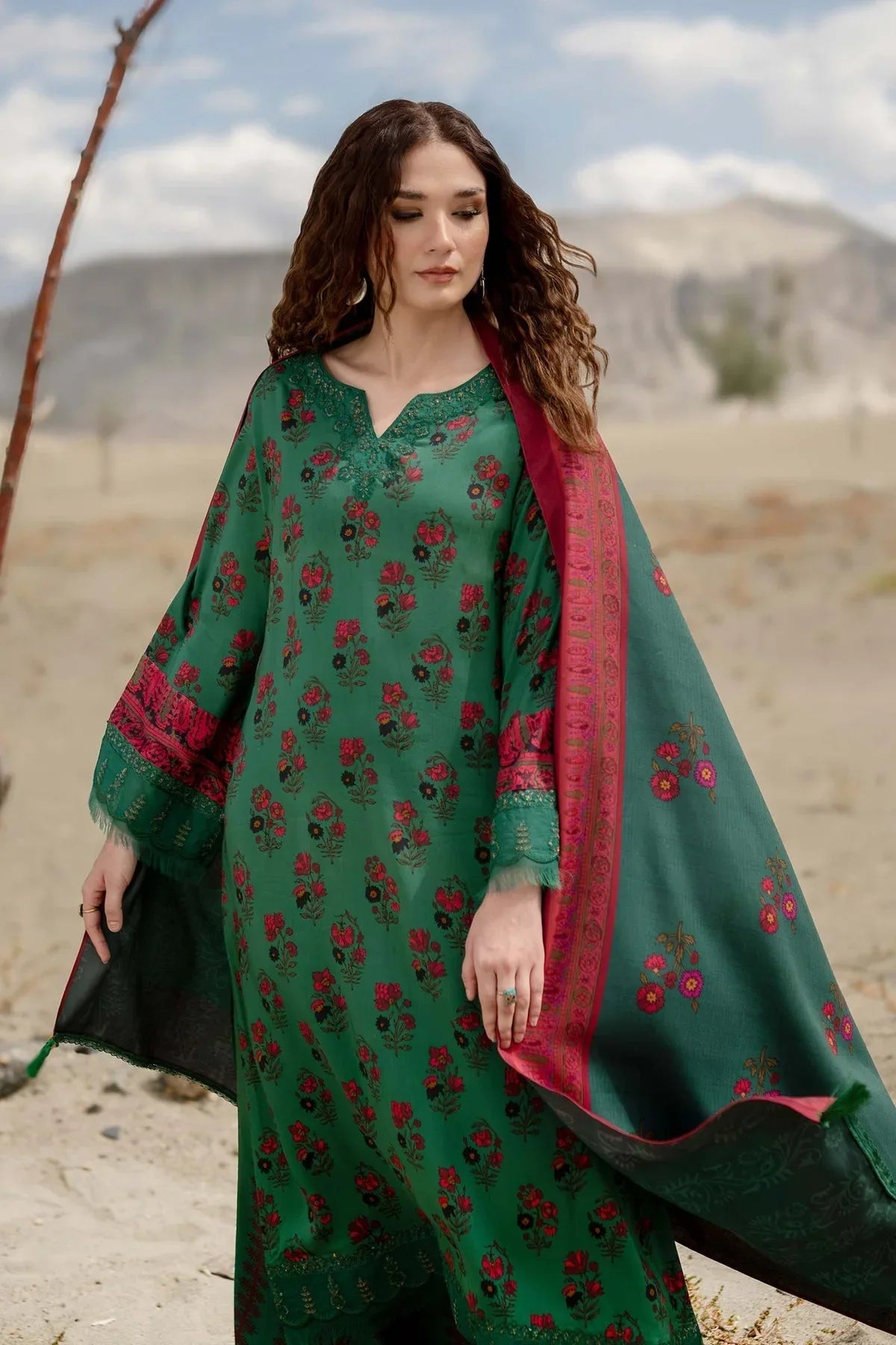 Maria B | Winter Basics 2024 |  502-B - Rang-e-Khaas