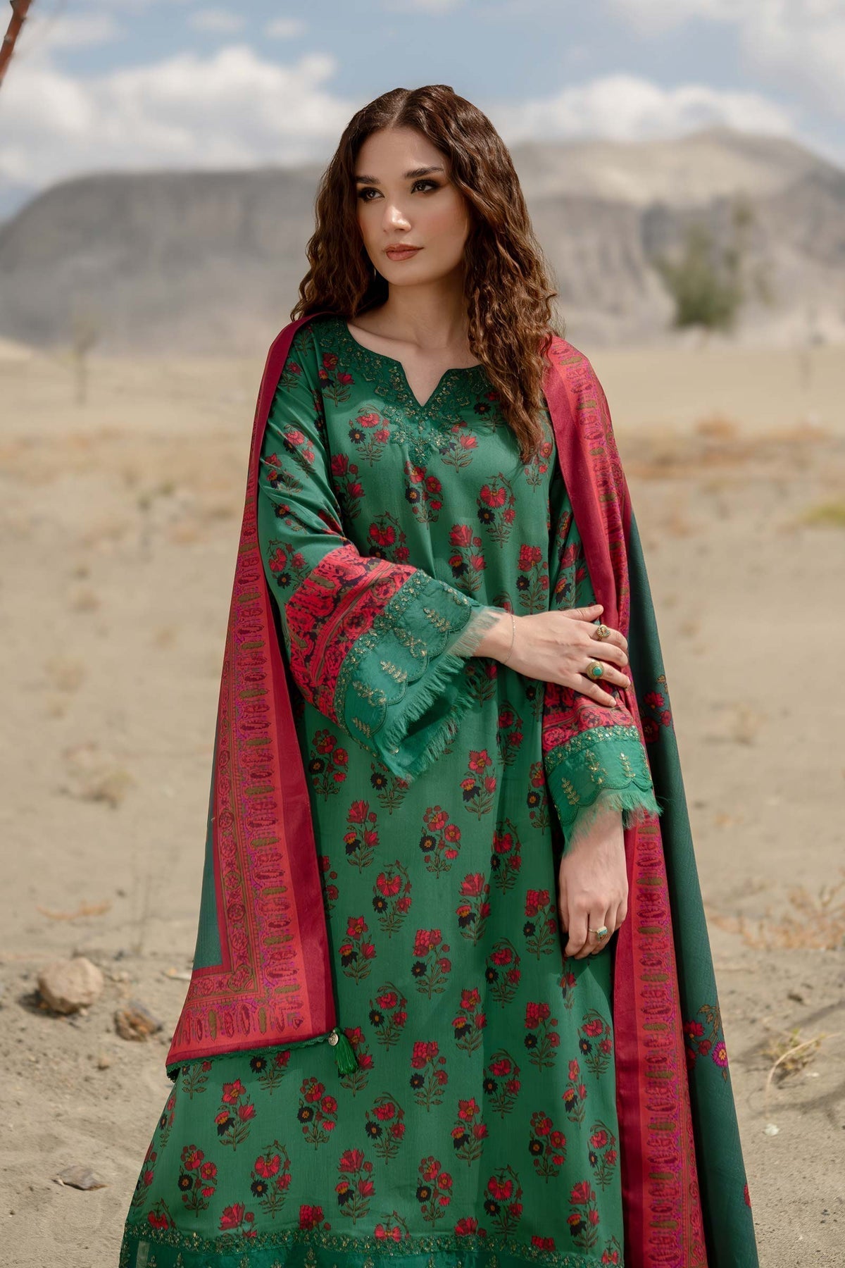 Maria B | Winter Basics 2024 |  502-B - Rang-e-Khaas
