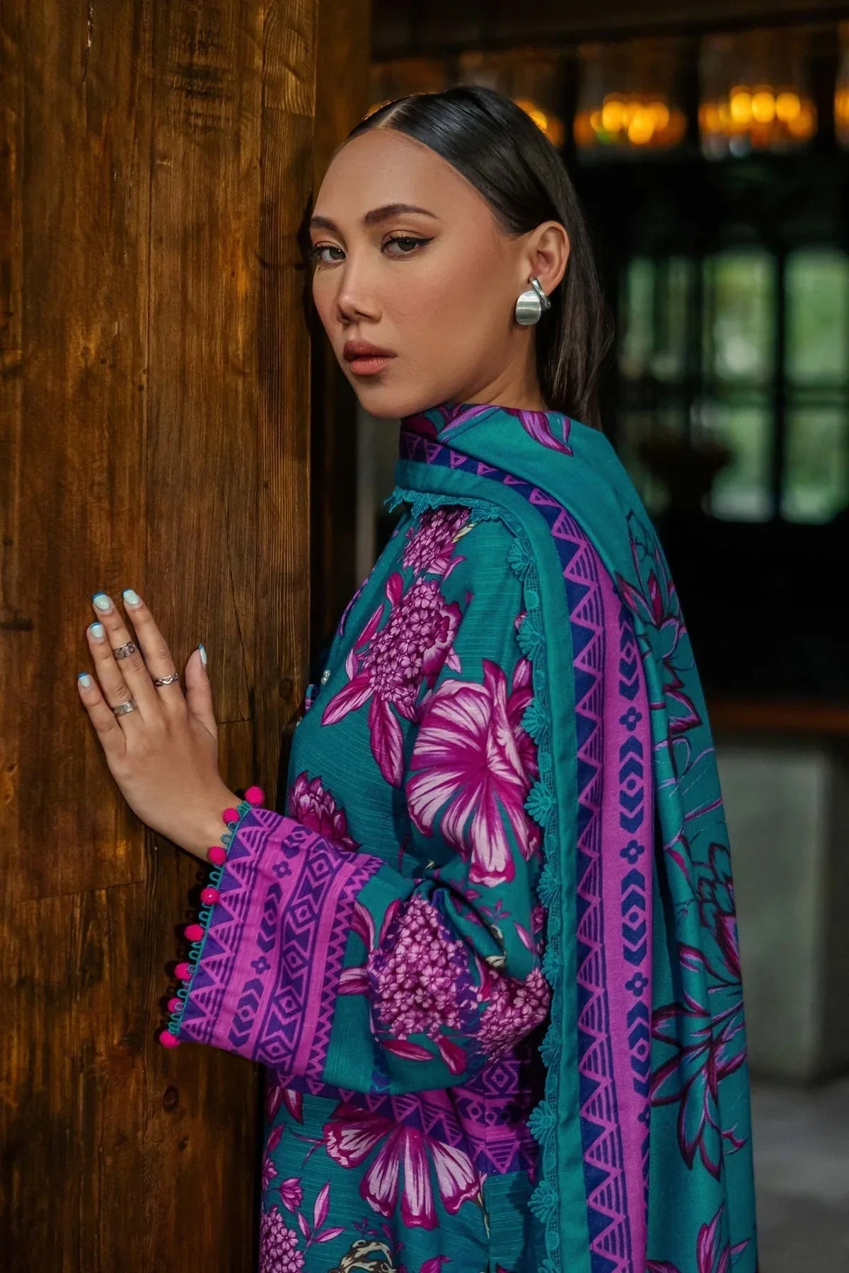 Maria B | Winter Basics 2024 |   503-B - Rang-e-Khaas
