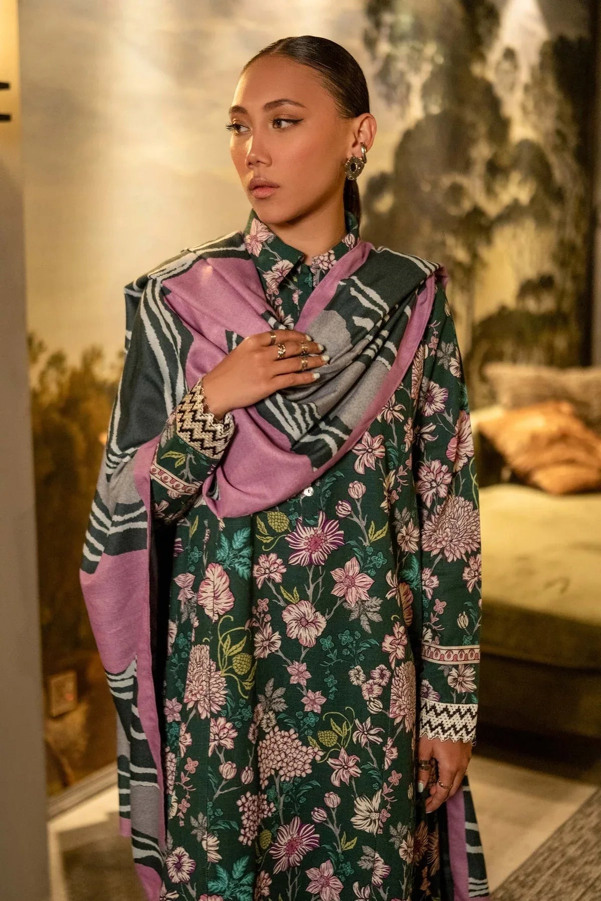 Maria B | Winter Basics 2024 |  504-B - Rang-e-Khaas