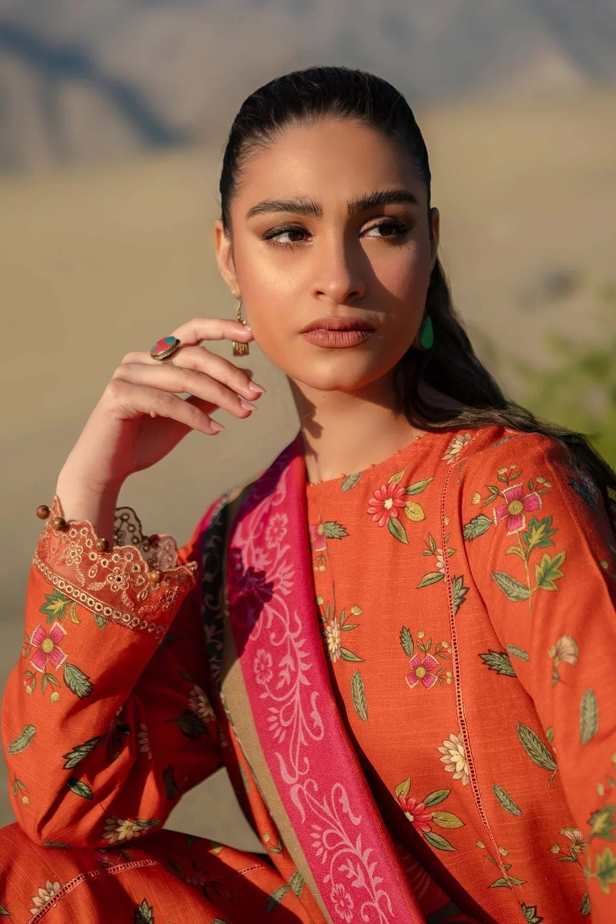 Maria B | Winter Basics 2024 |  505-B - Rang-e-Khaas