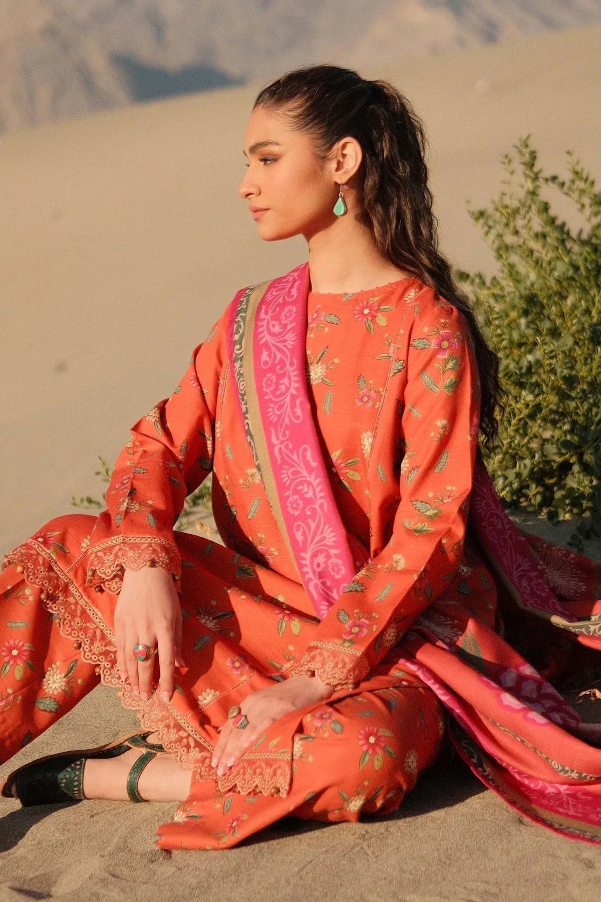 Maria B | Winter Basics 2024 |  505-B - Rang-e-Khaas