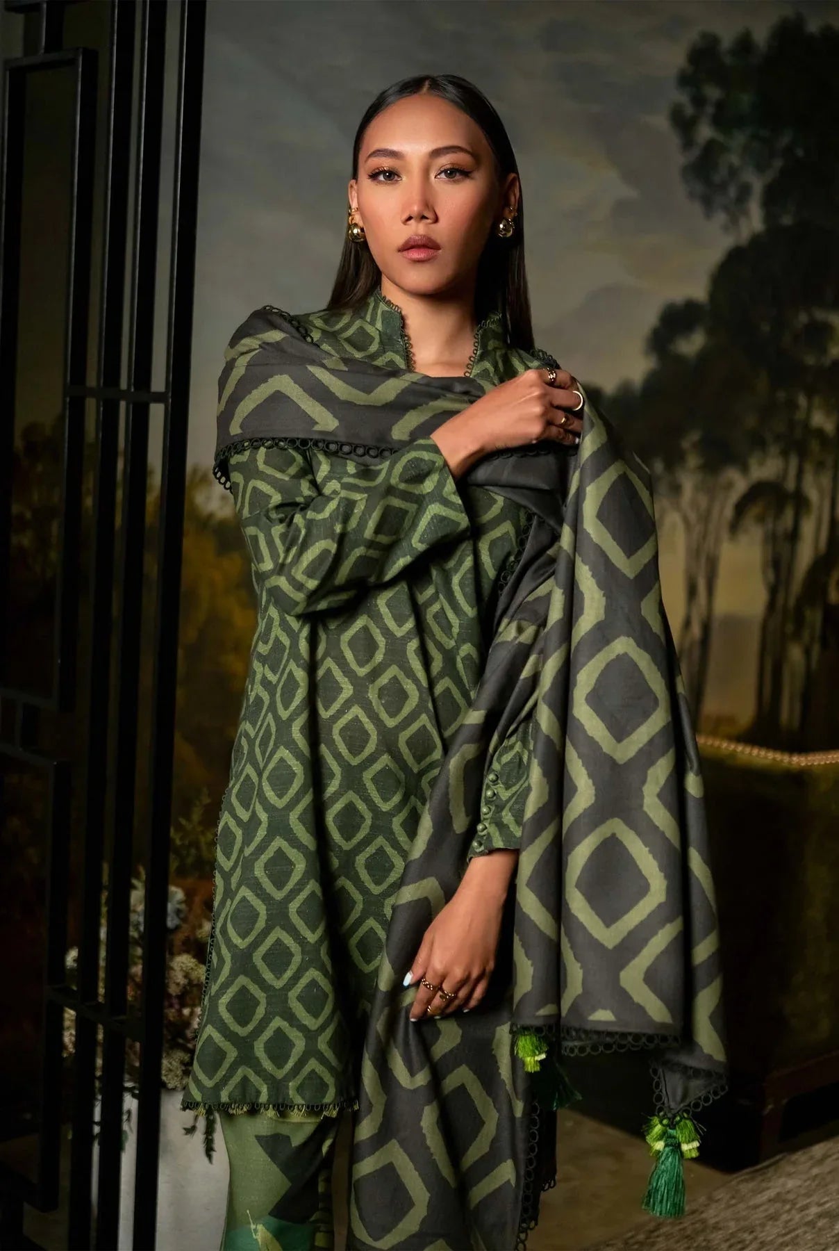 Maria B | Winter Basics 2024 |  506-A - Rang-e-Khaas