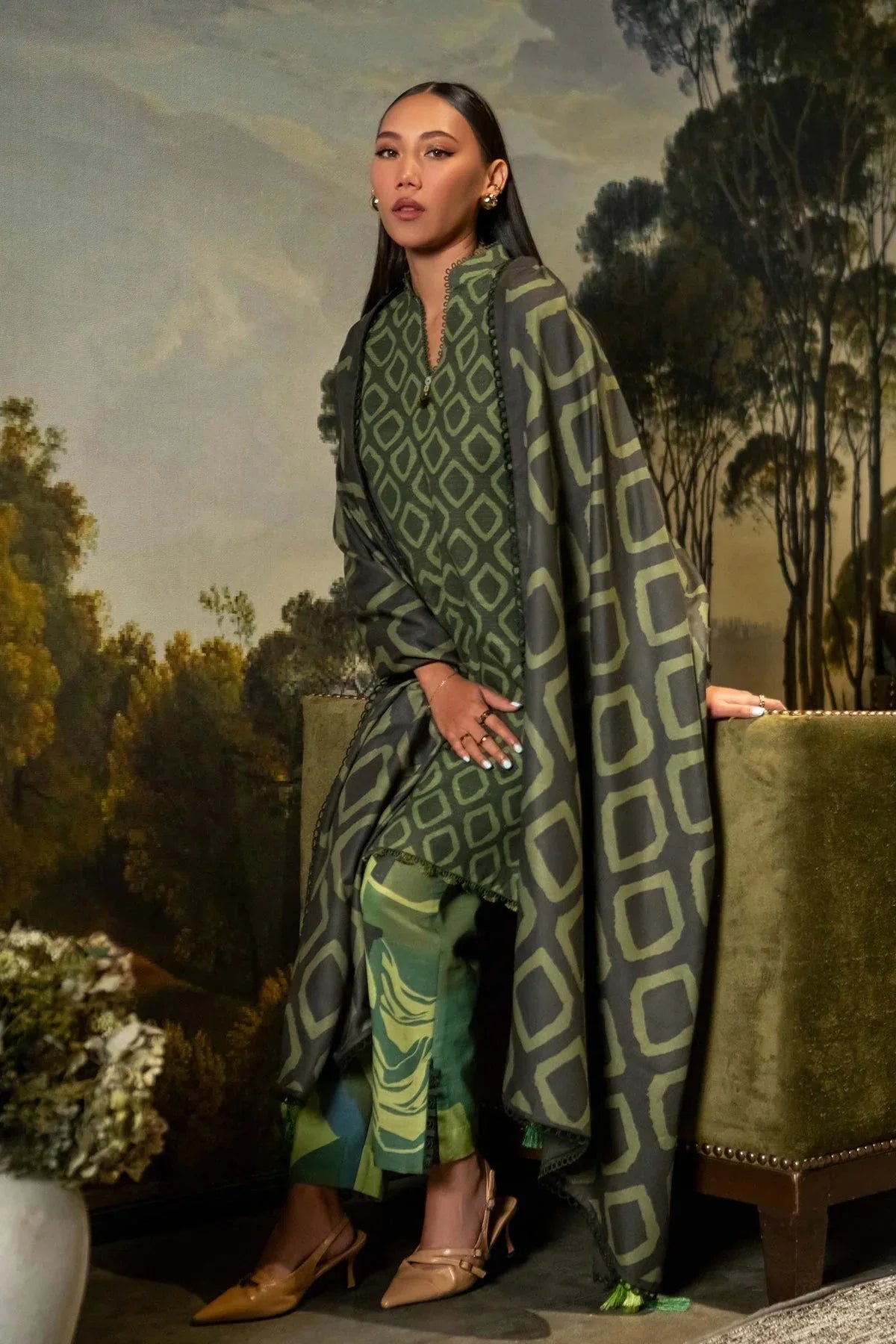 Maria B | Winter Basics 2024 |  506-A - Rang-e-Khaas