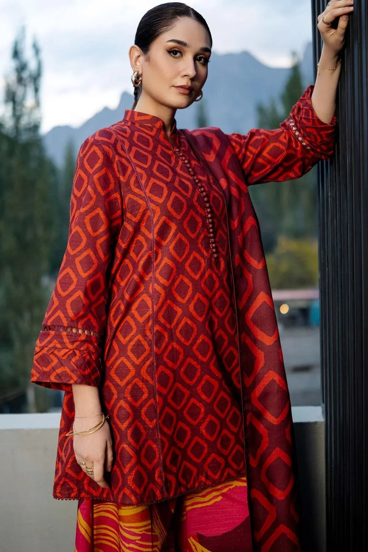 Maria B | Winter Basics 2024 |  506-B - Rang-e-Khaas