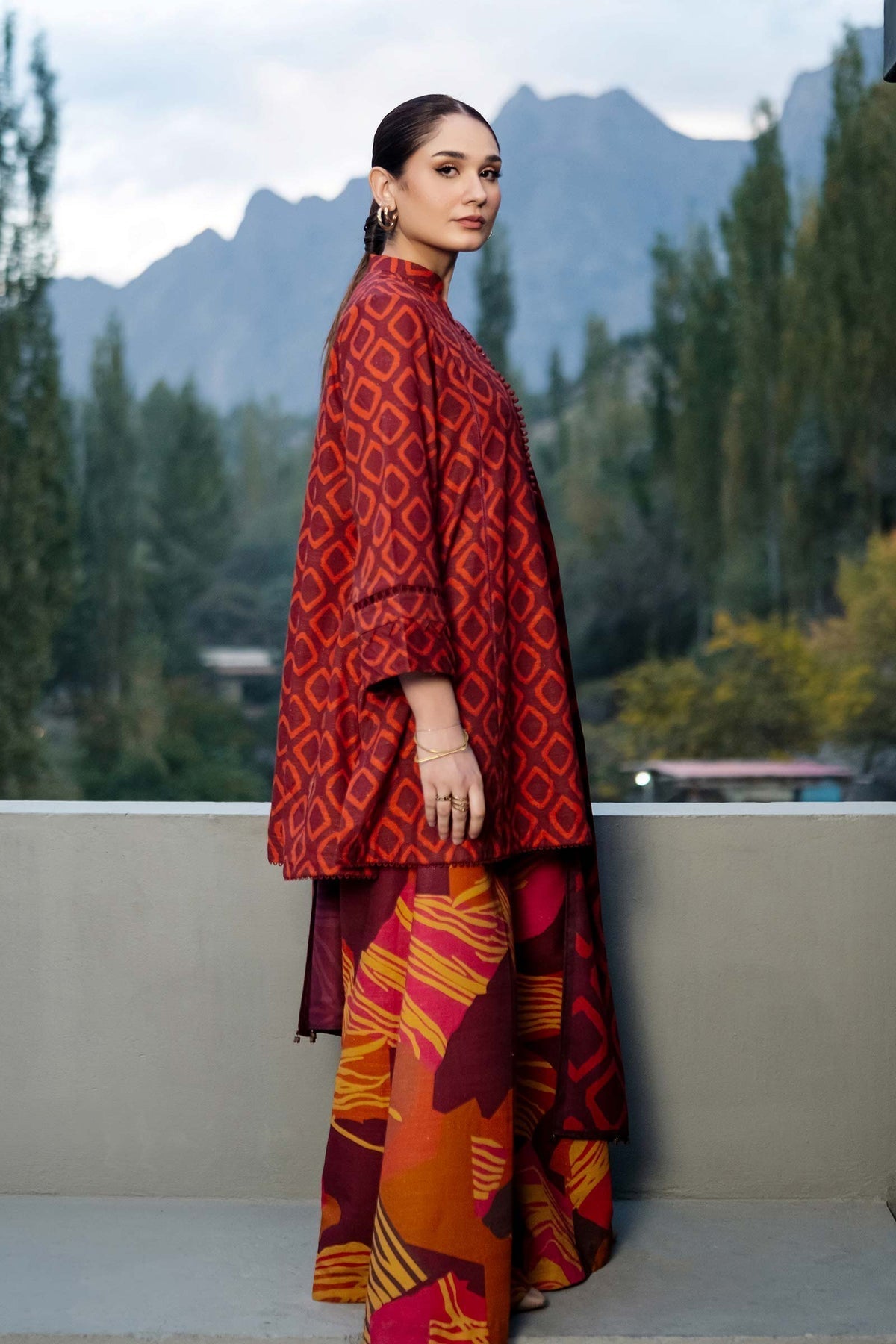 Maria B | Winter Basics 2024 |  506-B - Rang-e-Khaas