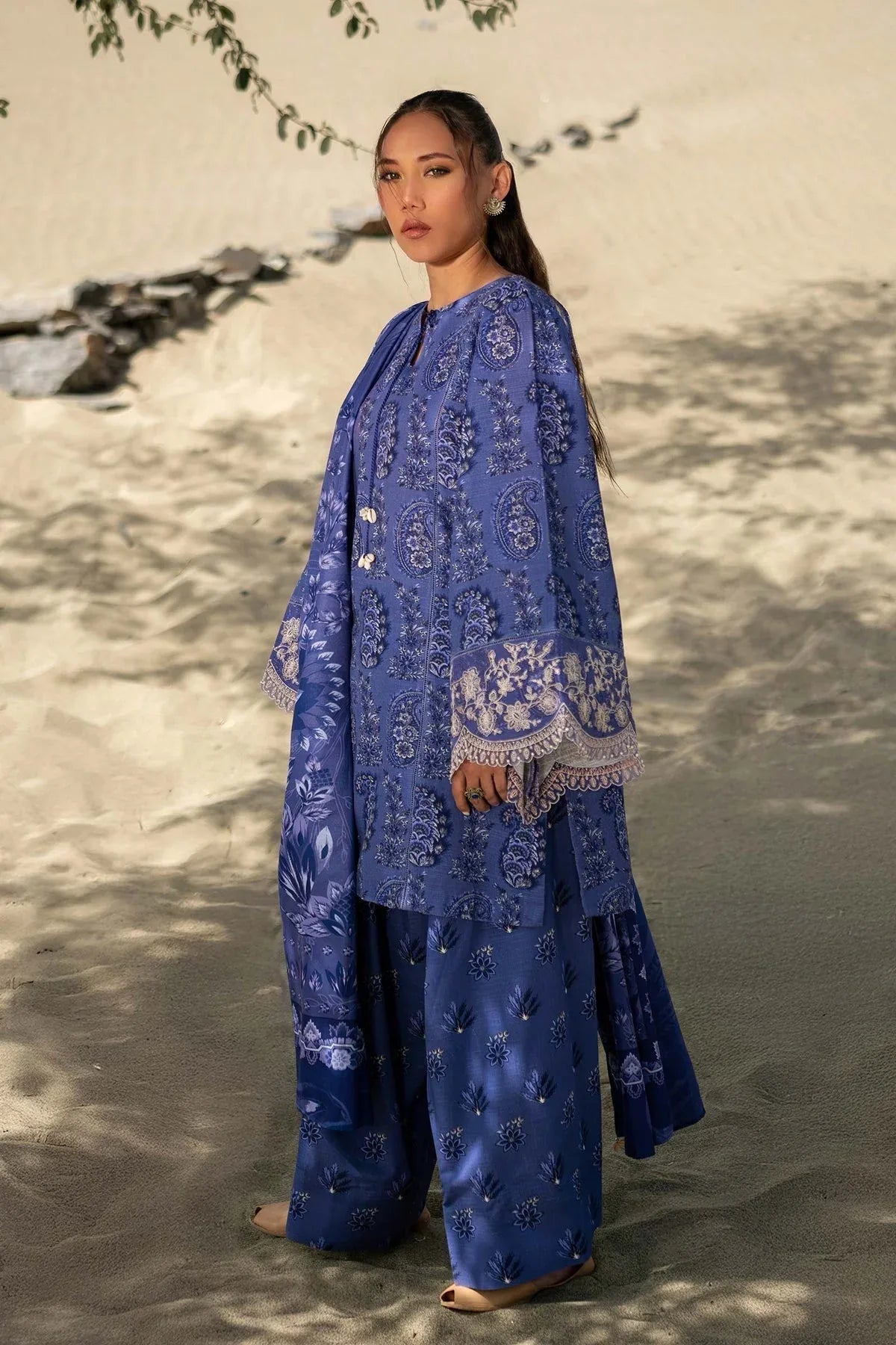 Maria B | Winter Basics 2024 |   508-A - Rang-e-Khaas