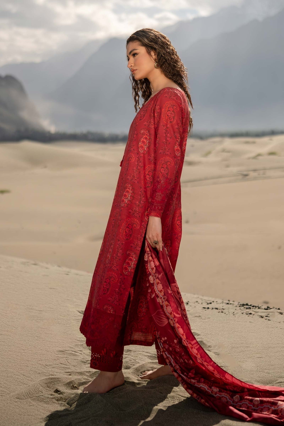 Maria B | Winter Basics 2024 |  508-B - Rang-e-Khaas