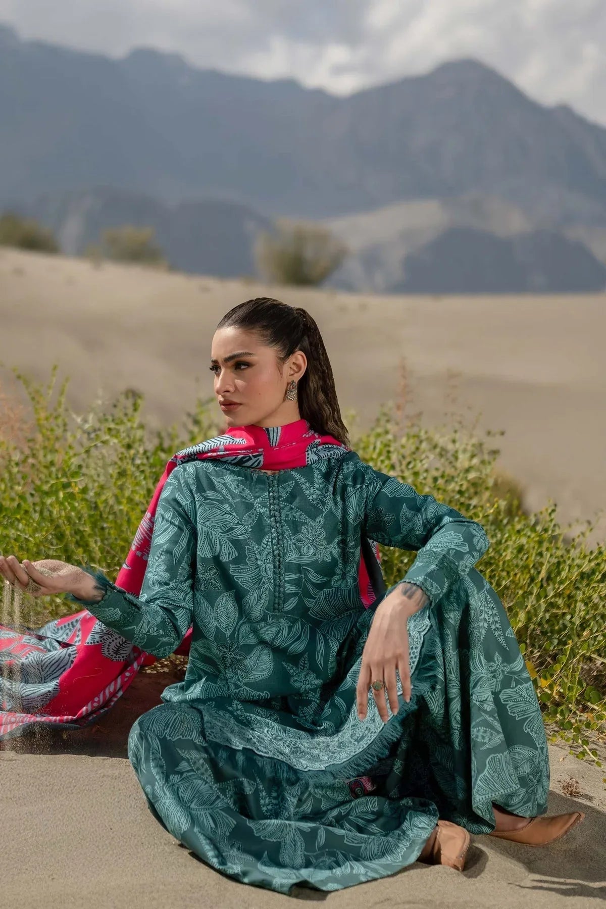 Maria B | Winter Basics 2024 |  509-B - Rang-e-Khaas