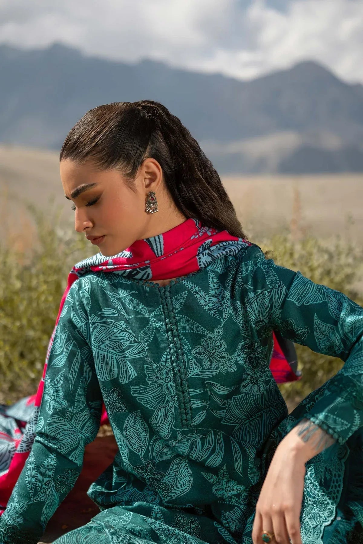 Maria B | Winter Basics 2024 |  509-B - Rang-e-Khaas