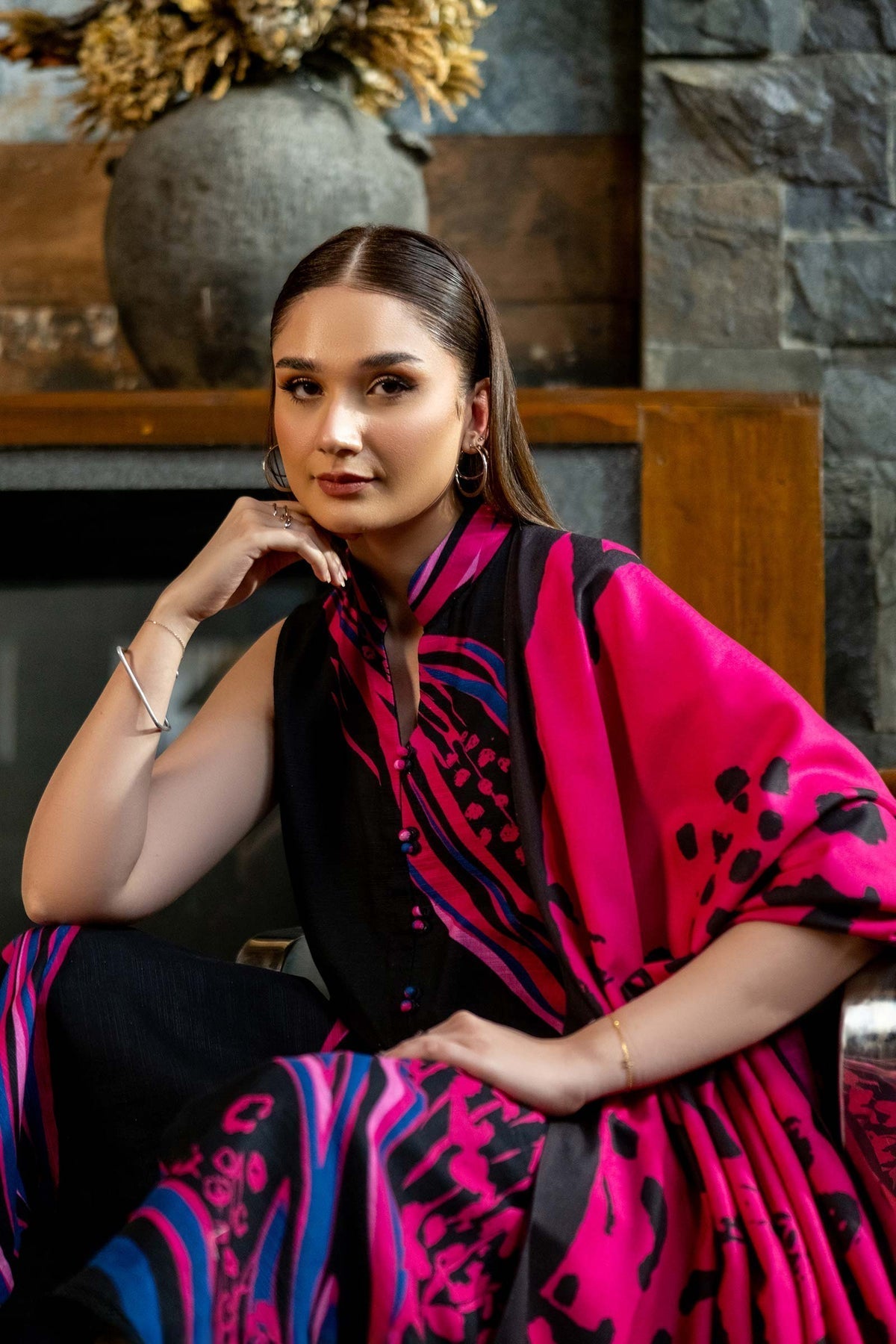 Maria B | Winter Basics 2024 |  510-B - Rang-e-Khaas