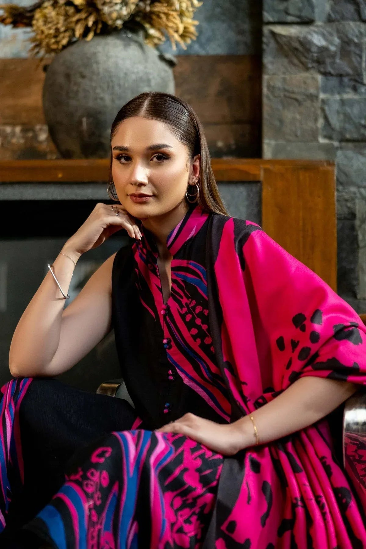Maria B | Winter Basics 2024 |  510-B - Rang-e-Khaas