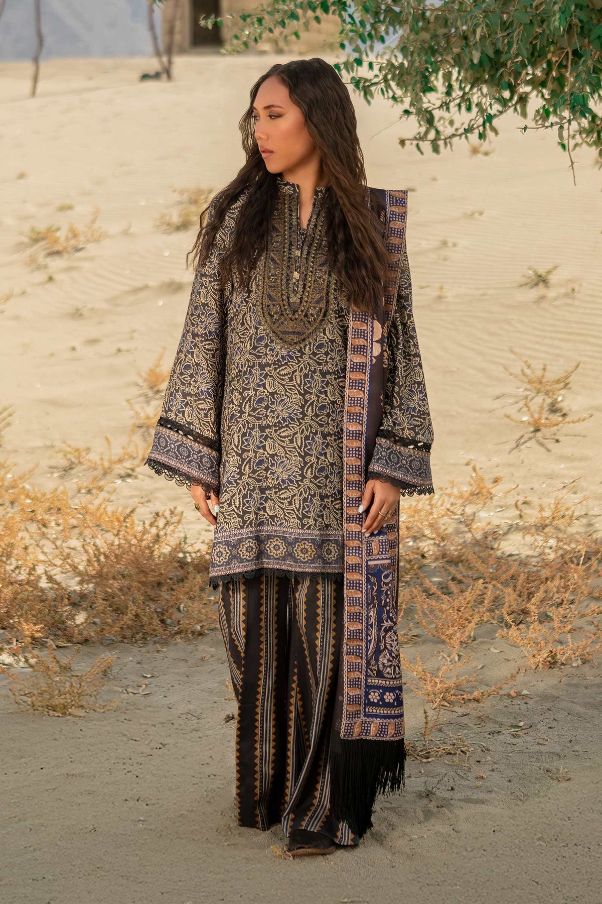 Maria B | Winter Basics 2024 |  511-A - Rang-e-Khaas