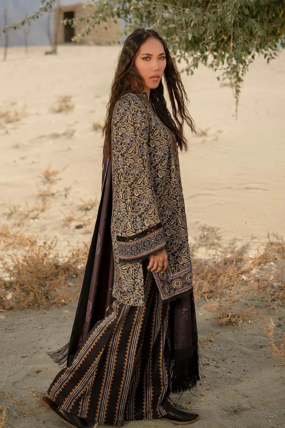 Maria B | Winter Basics 2024 |  511-A - Rang-e-Khaas