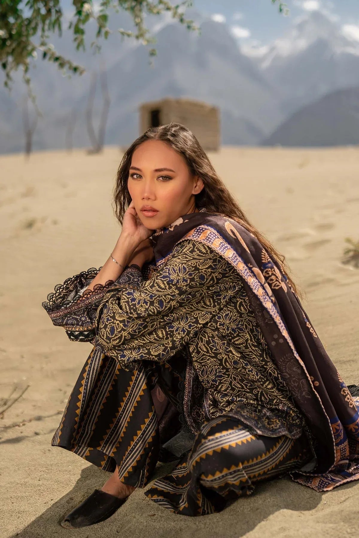 Maria B | Winter Basics 2024 |  511-A - Rang-e-Khaas