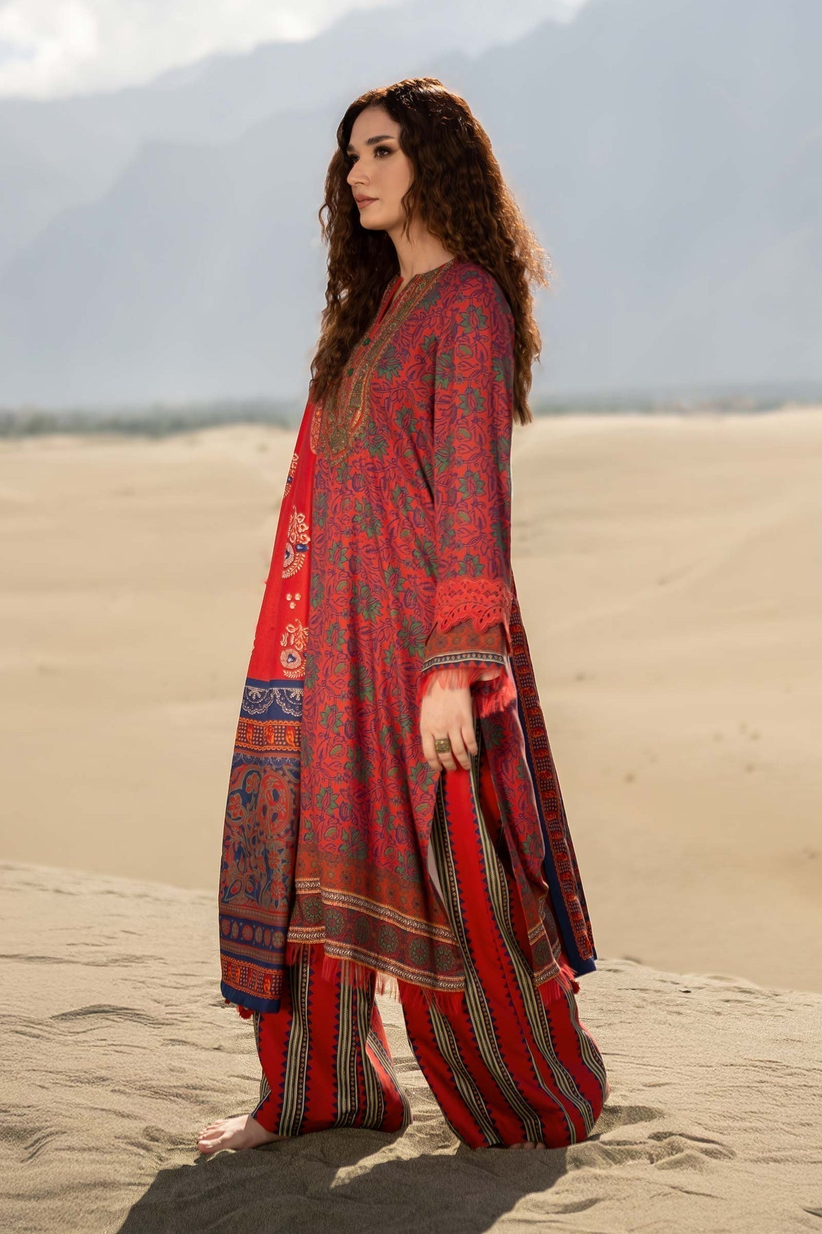 Maria B | Winter Basics 2024 |  511-B - Rang-e-Khaas