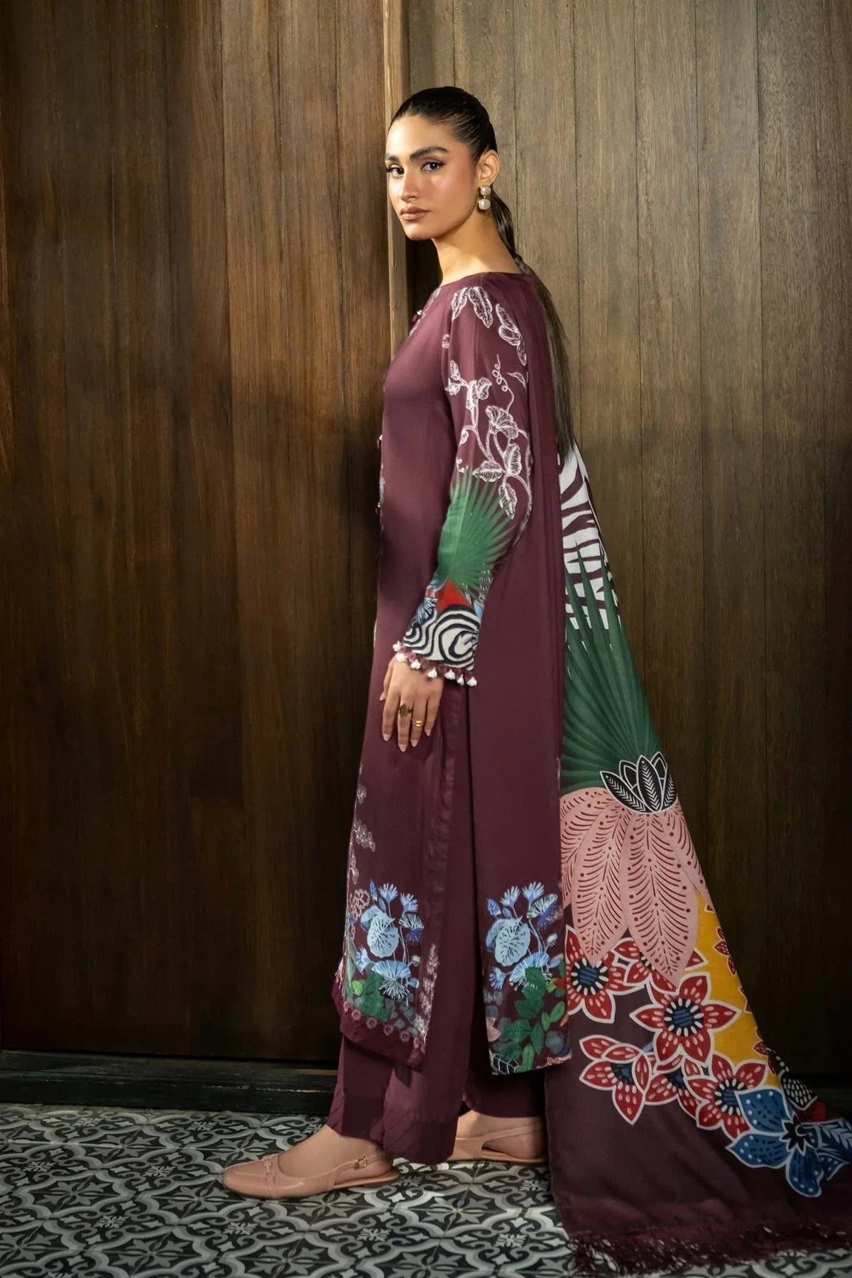 Maria B | Winter Basics 2024 |   512-A - Rang-e-Khaas