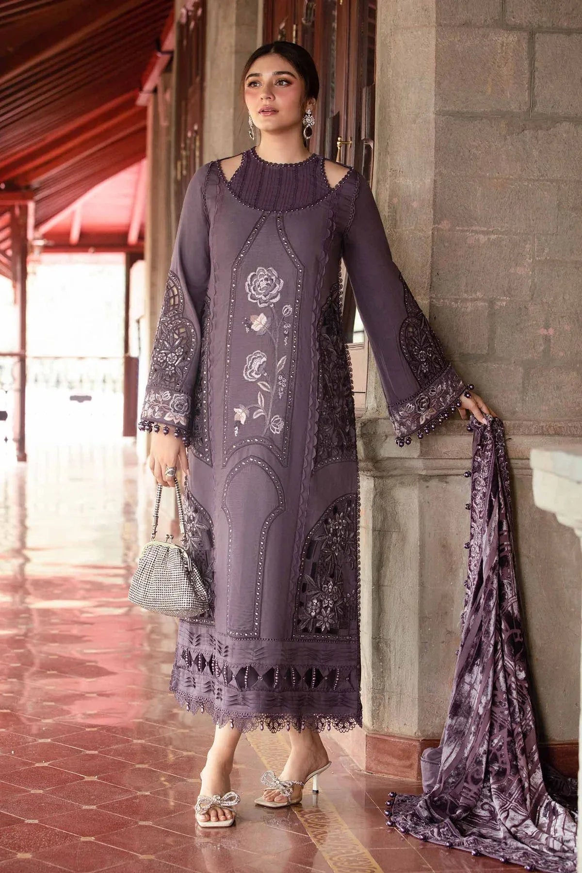 Maria B | Winter Luxe 24 | DL-1202 - Rang-e-Khaas