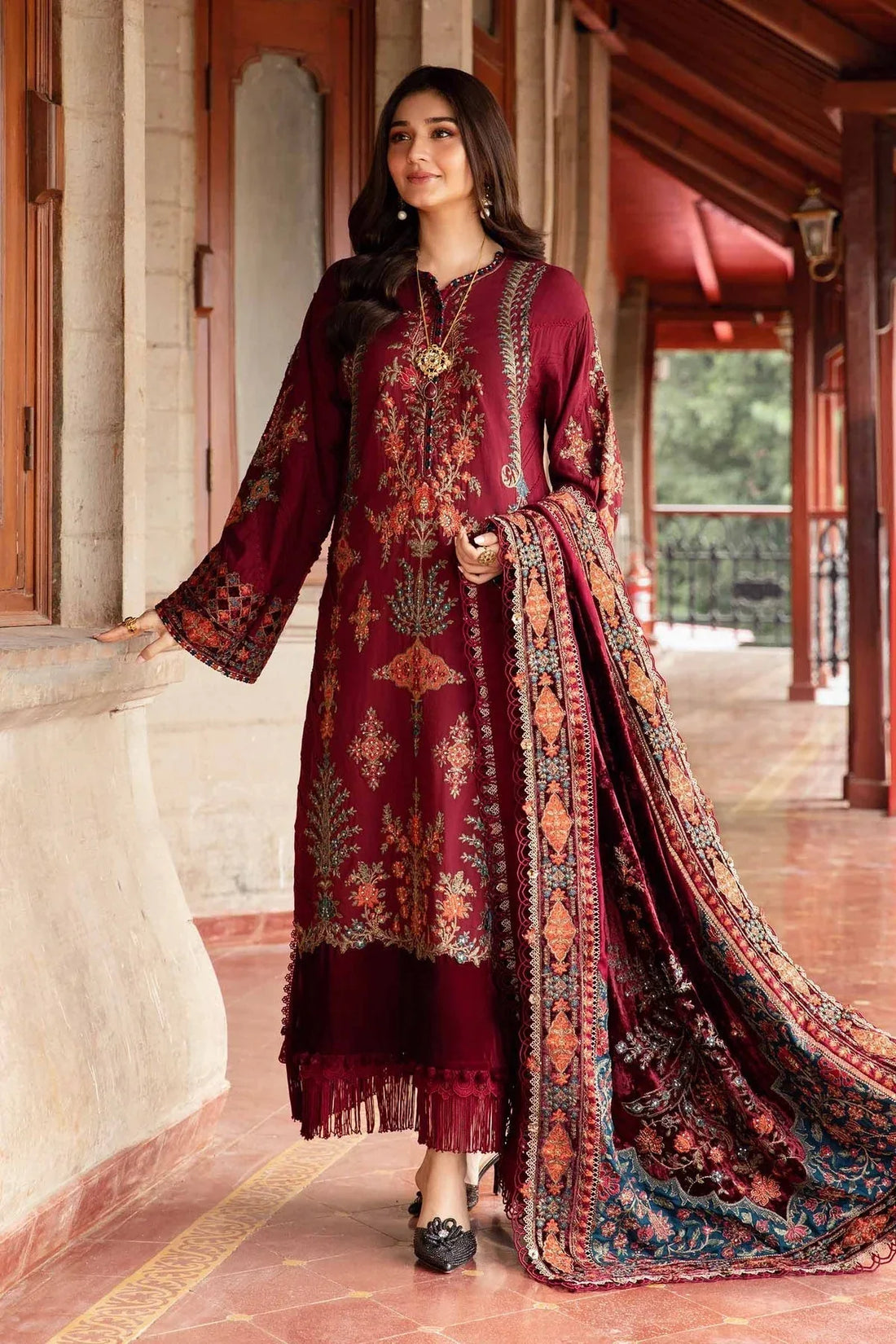 Maria B | Winter Luxe 24 | DL-1210 - Rang-e-Khaas