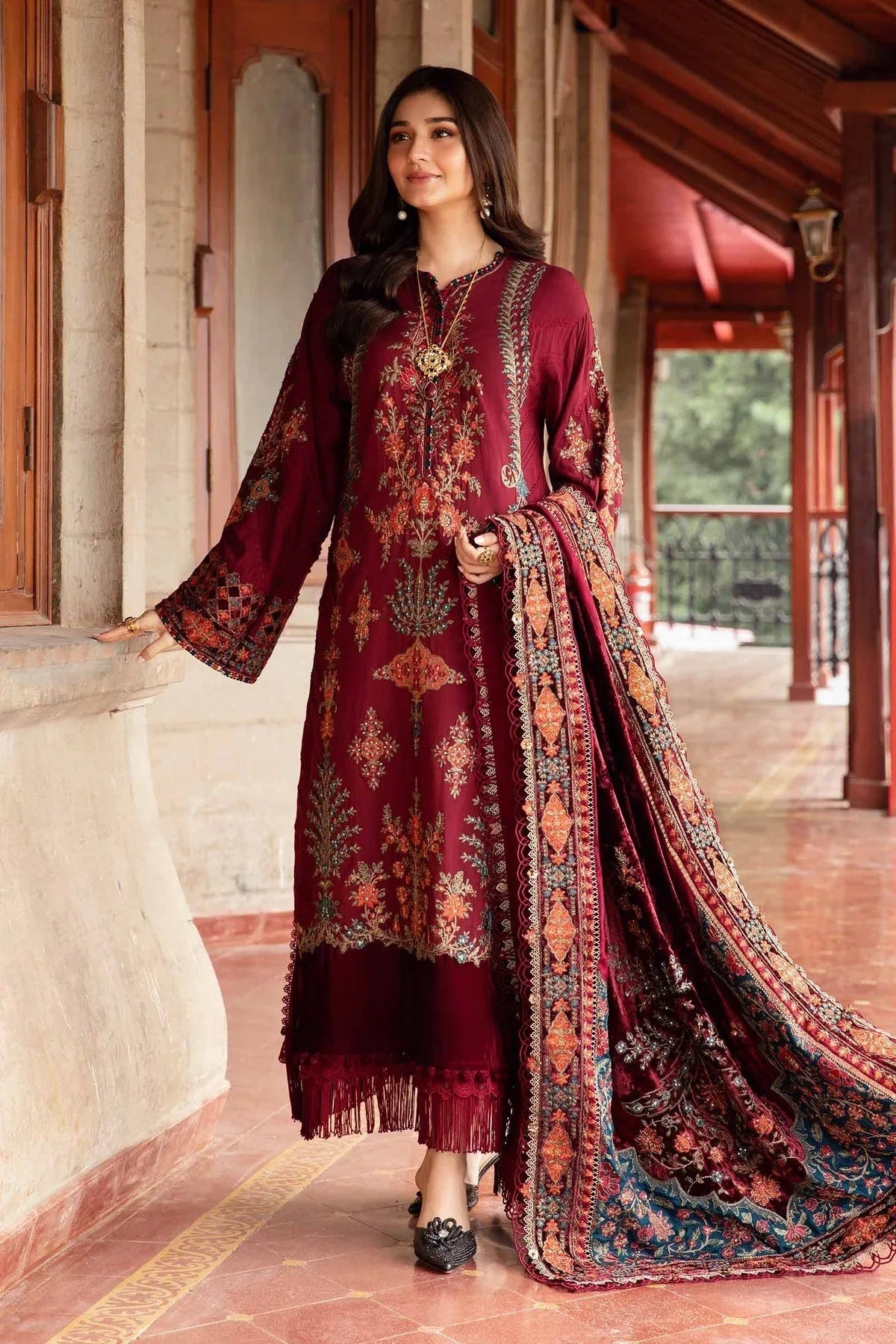Maria B | Winter Luxe 24 | DL-1210 - Rang-e-Khaas