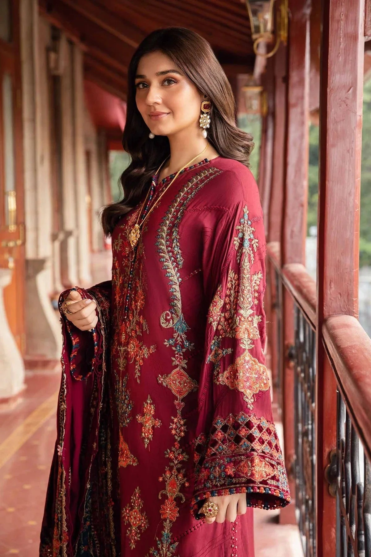 Maria B | Winter Luxe 24 | DL-1210 - Rang-e-Khaas