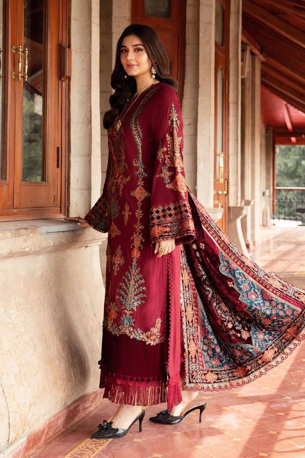 Maria B | Winter Luxe 24 | DL-1210 - Rang-e-Khaas