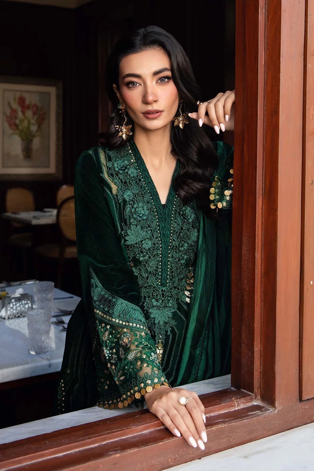 Maria B | Winter Luxe 24 | DL-1212 - Rang-e-Khaas
