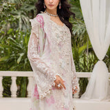 Maria b 3 Piece Unstitched Embroidered Chiffon Suit | MPC-25-101 - Rang-e-Khaas