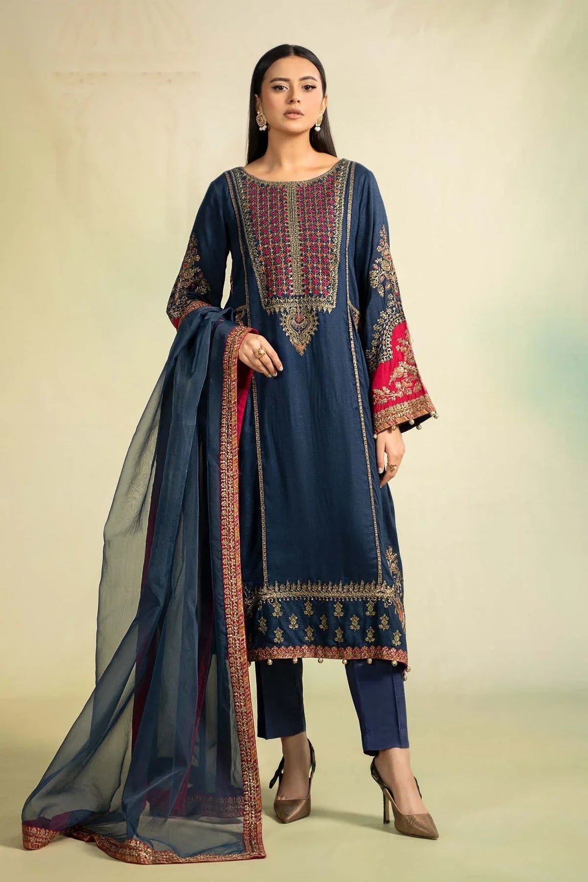 Maria b | Casual Pret 2024 | DW-W24-111 - Rang-e-Khaas