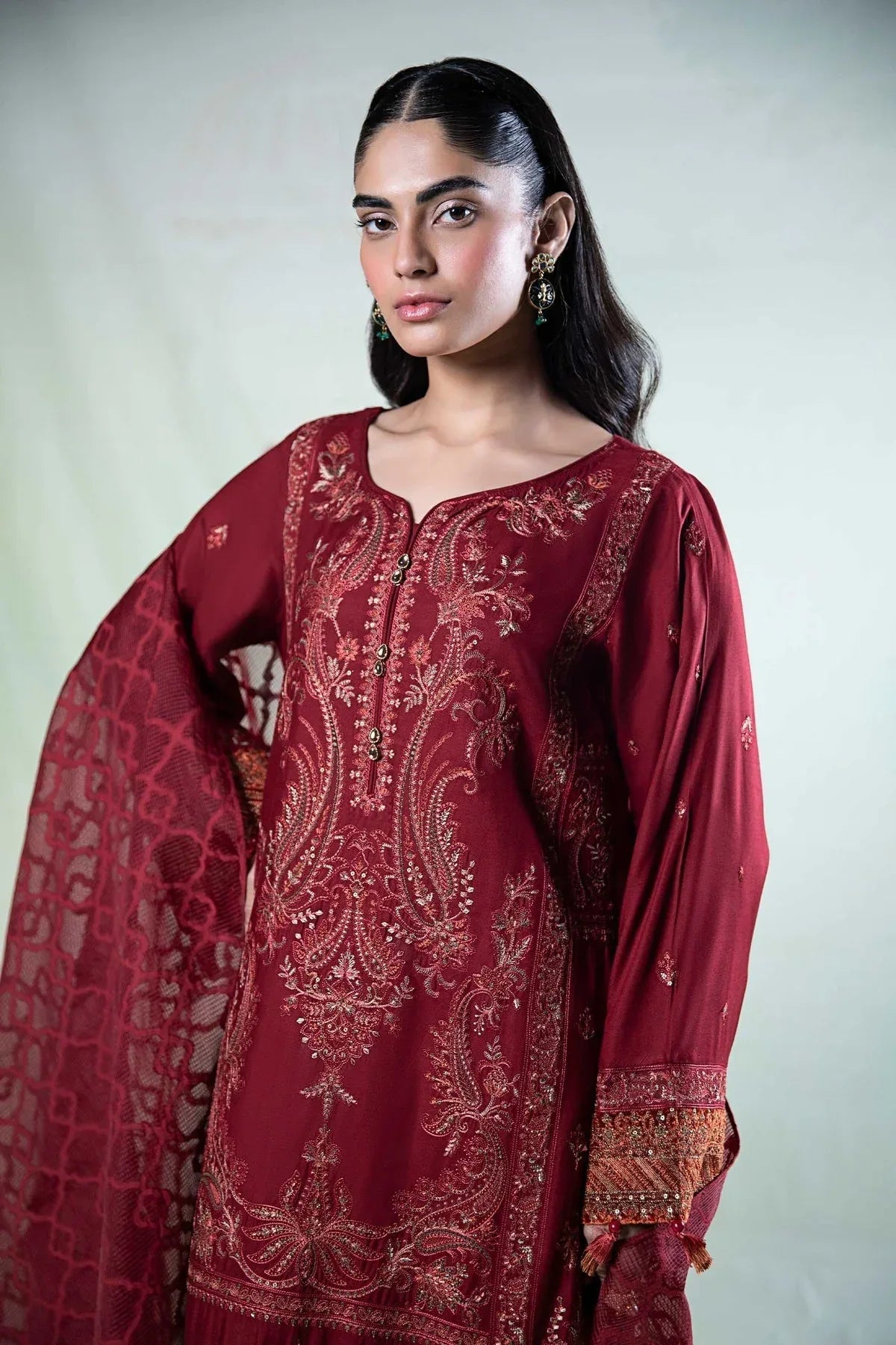 Maria b | Casual Pret 2024 | DW-W24-22 - Rang-e-Khaas