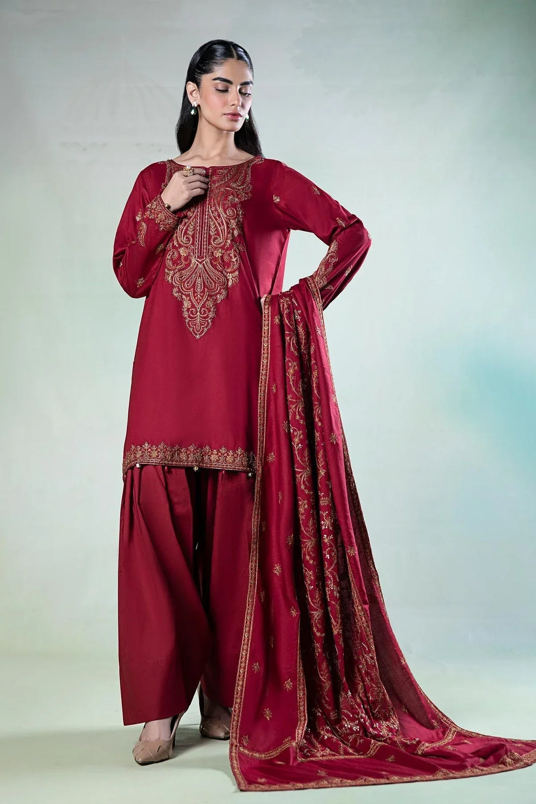 Maria b | Casual Pret 2024 | DW-W24-80 - Rang-e-Khaas
