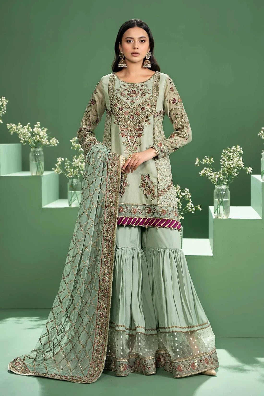 Maria b | Formal Wears | SF-W24-45 - Rang-e-Khaas