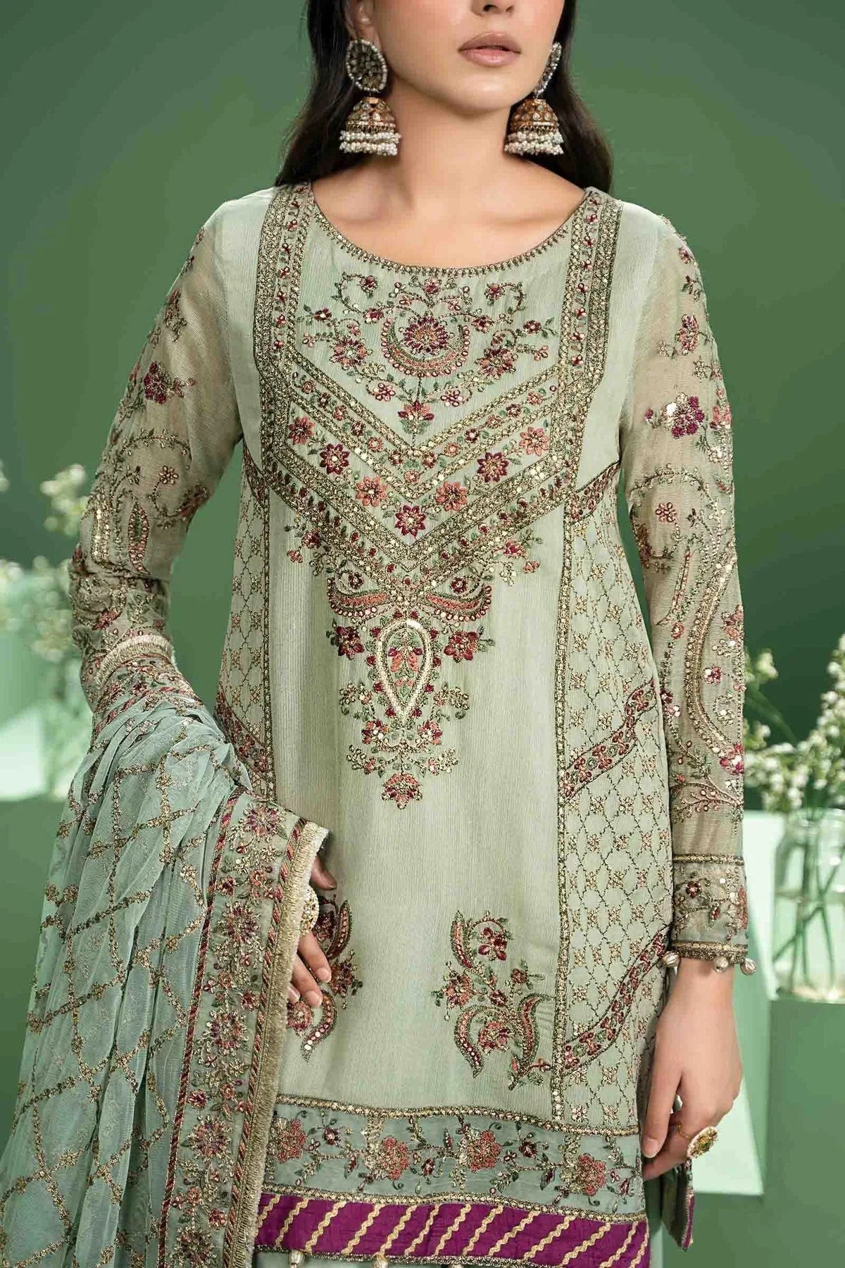 Maria b | Formal Wears | SF-W24-45 - Rang-e-Khaas