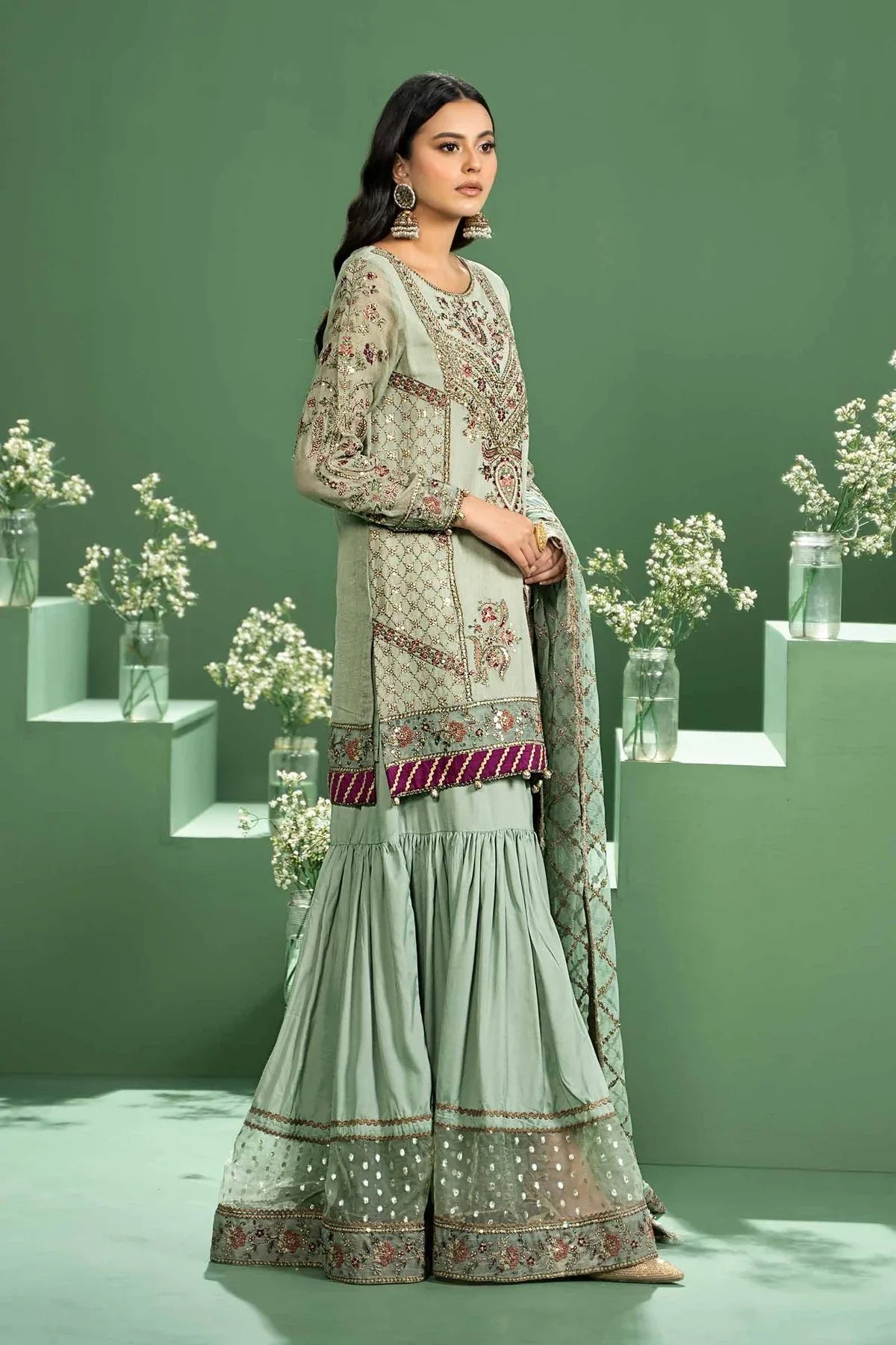 Maria b | Formal Wears | SF-W24-45 - Rang-e-Khaas