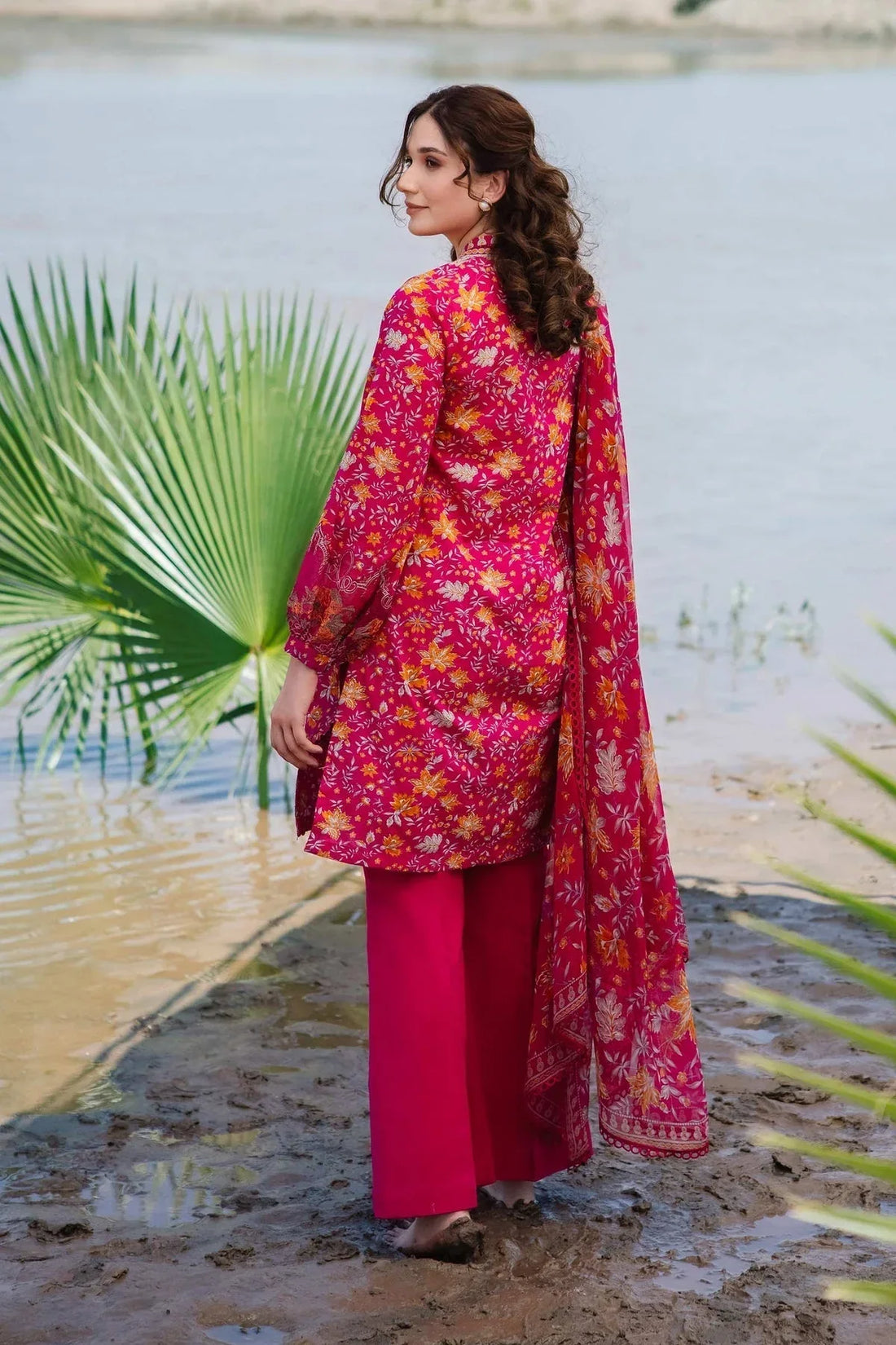 Maria b | M Basics Lawn | 409-A - Rang-e-Khaas