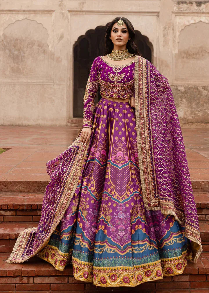 Maria Osama Khan | Khawabeedah Wedding Formals | Mehva - Rang-e-Khaas