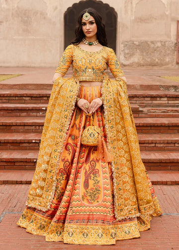 Maria Osama Khan | Khawabeedah Wedding Formals | Zariya - Rang-e-Khaas