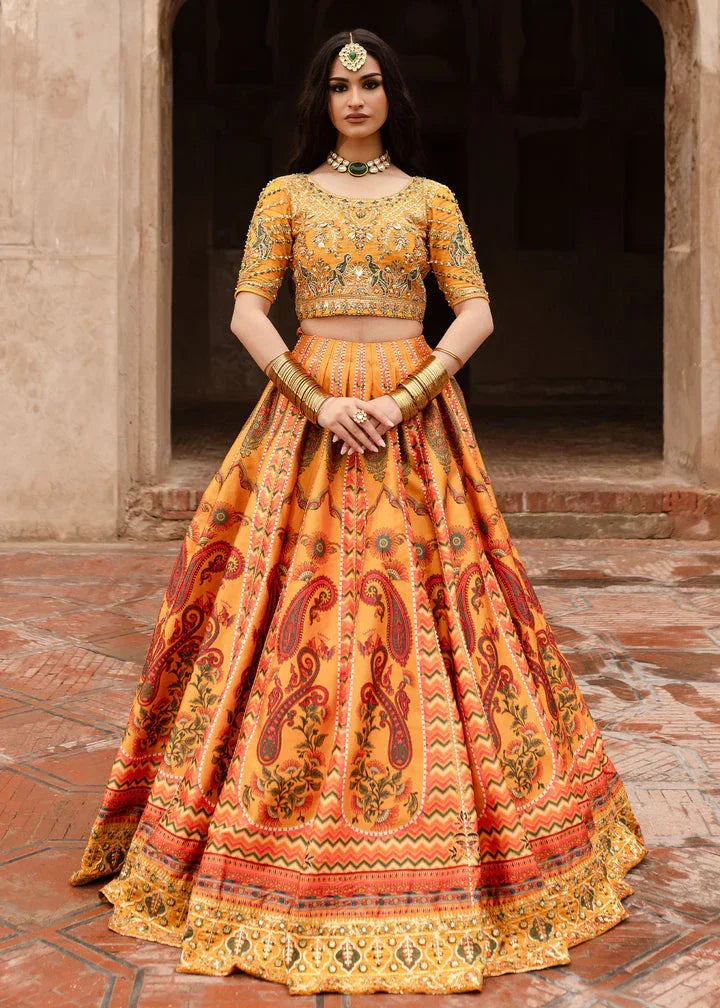 Maria Osama Khan | Khawabeedah Wedding Formals | Zariya - Rang-e-Khaas