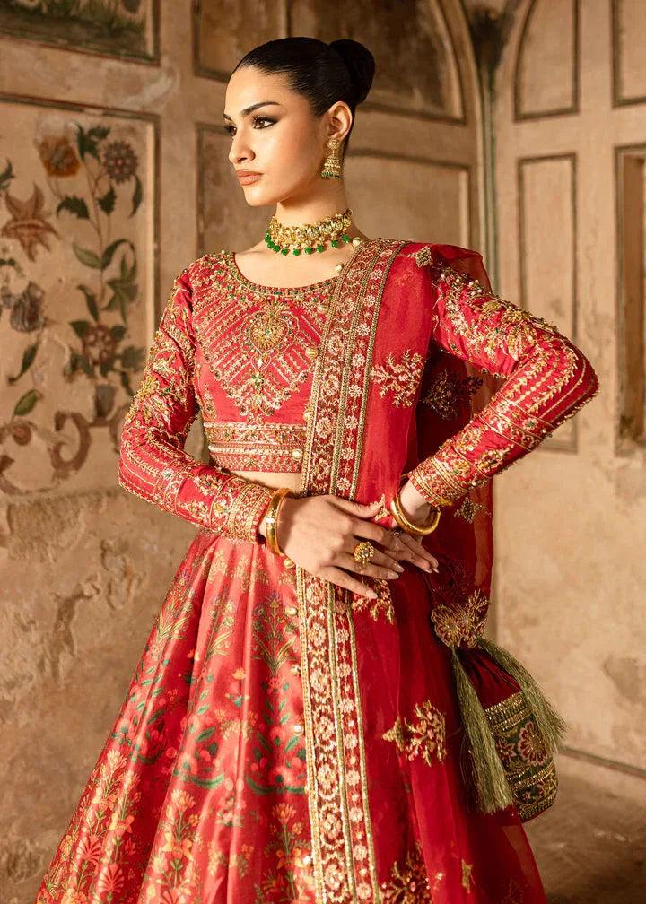 Maria Osama Khan | Khawabeedah Wedding Formals | Zareen - Rang-e-Khaas