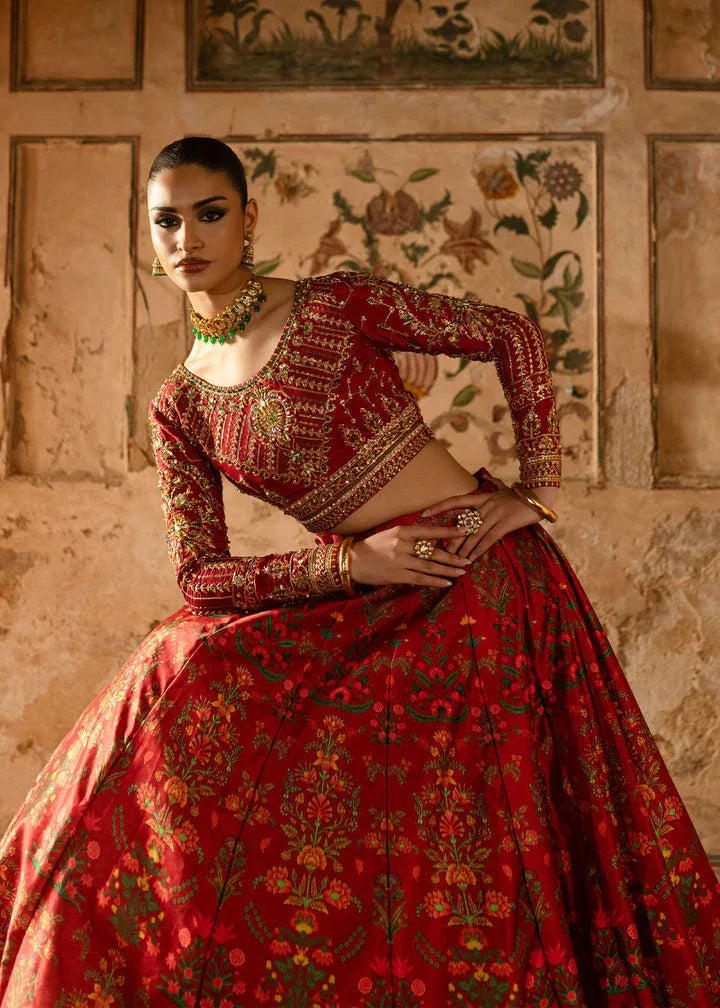 Maria Osama Khan | Khawabeedah Wedding Formals | Zareen - Rang-e-Khaas