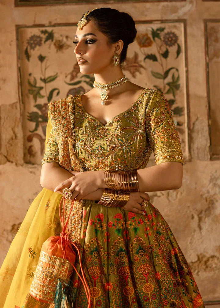 Maria Osama Khan | Khawabeedah Wedding Formals | ishmal - Rang-e-Khaas