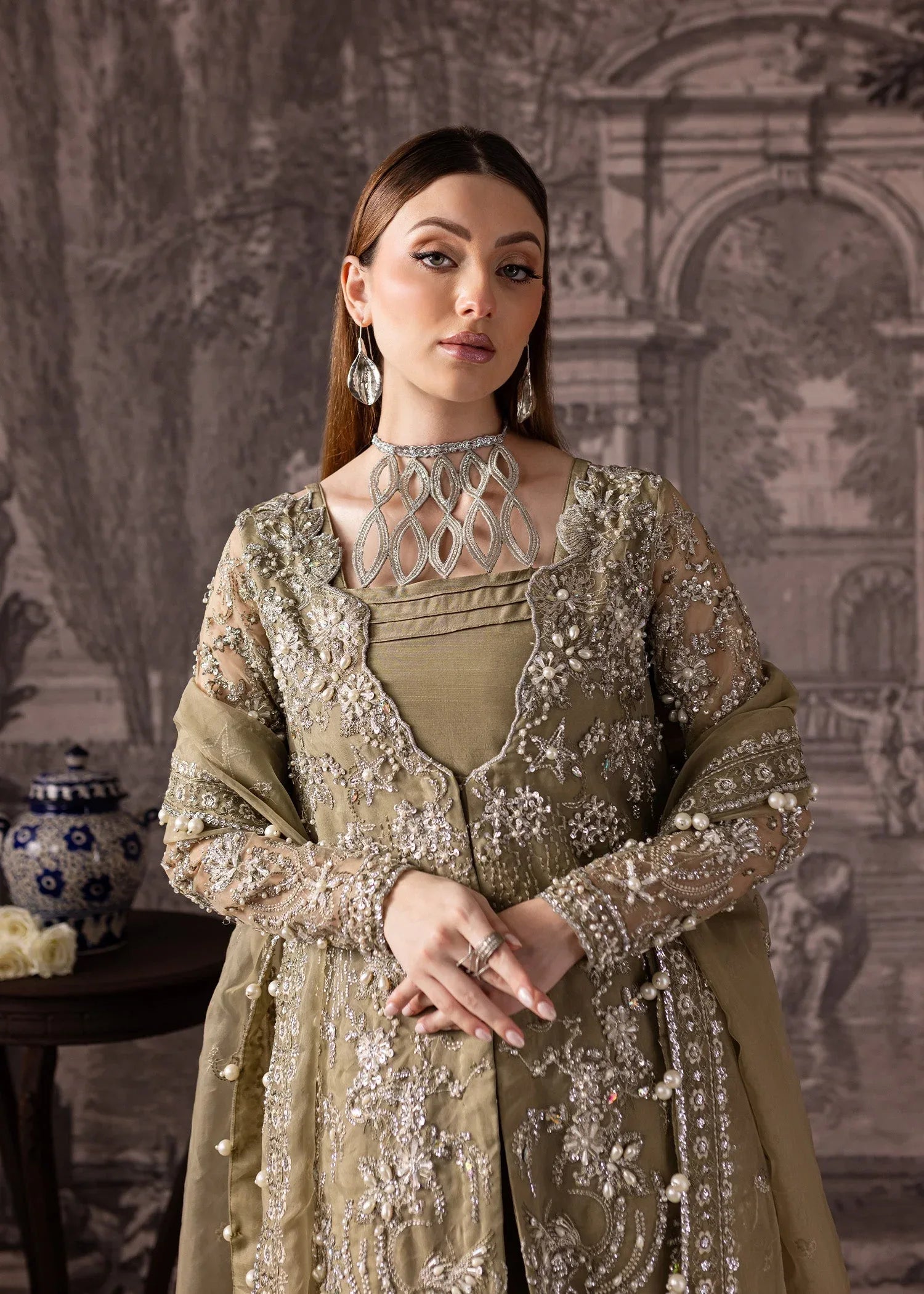 Maria Osama Khan | Mystara Wedding Festive | Oraya - Rang-e-Khaas