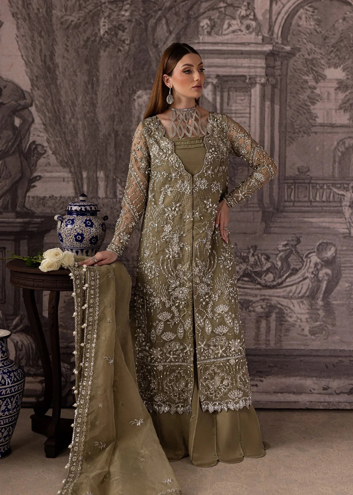 Maria Osama Khan | Mystara Wedding Festive | Oraya - Rang-e-Khaas
