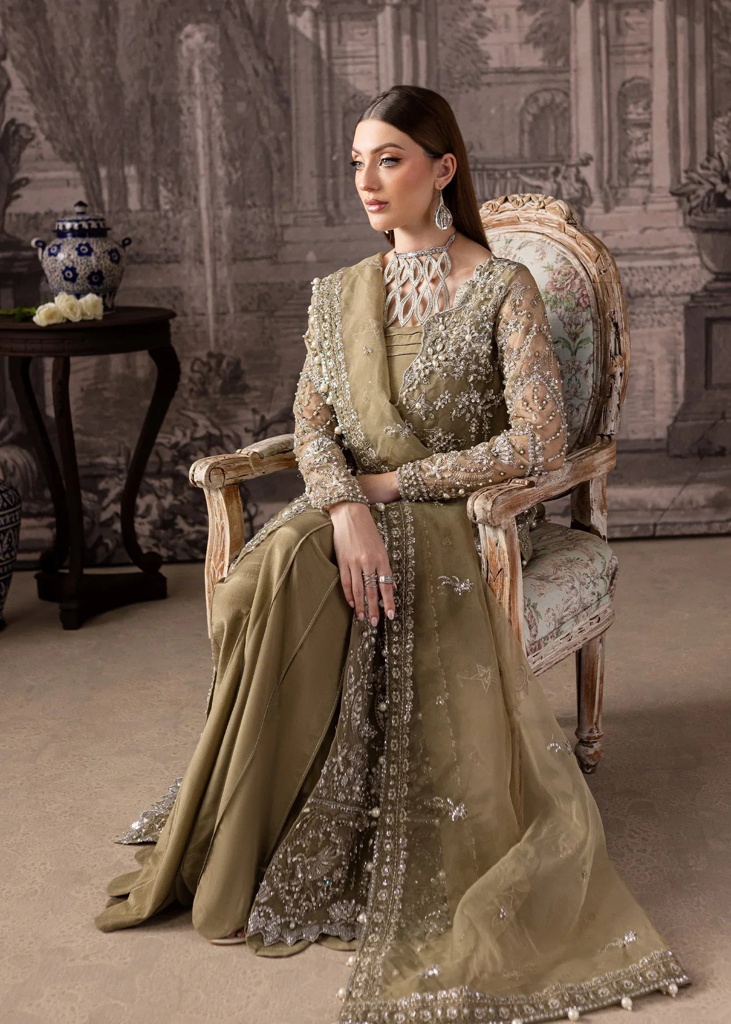 Maria Osama Khan | Mystara Wedding Festive | Oraya - Rang-e-Khaas