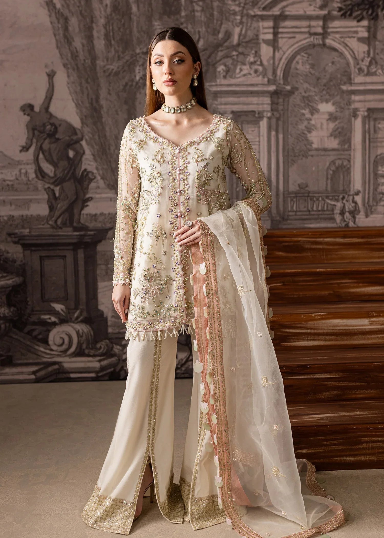 Maria Osama Khan | Mystara Wedding Festive | Zeest - Rang-e-Khaas