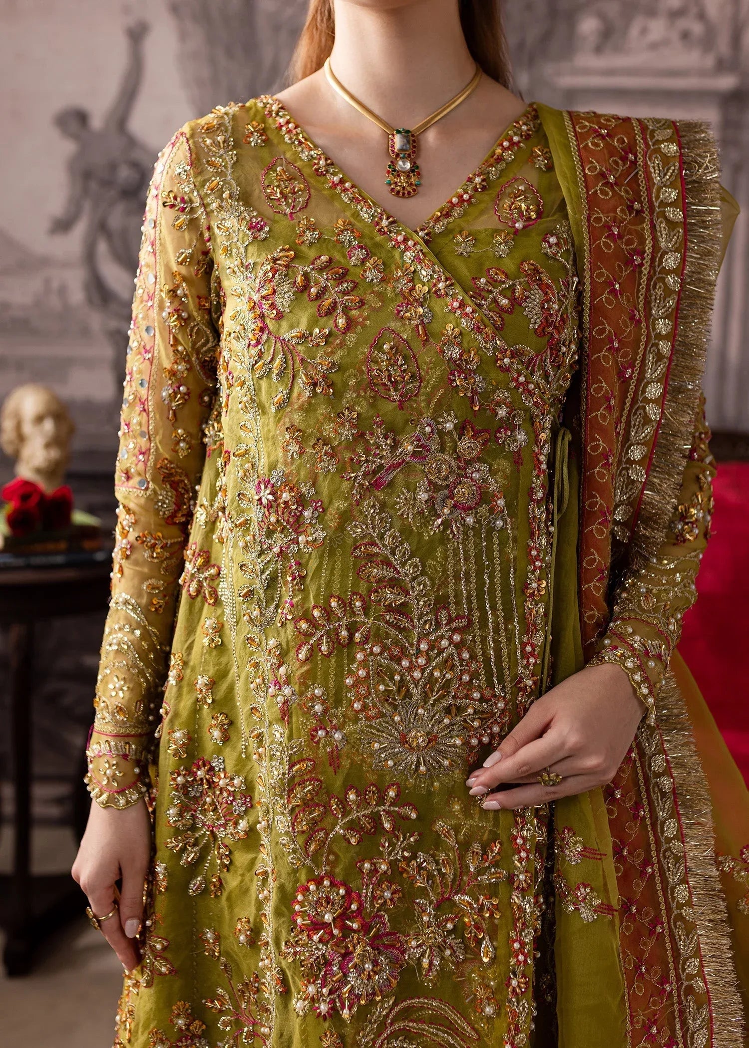 Maria Osama Khan | Mystara Wedding Festive | Noir - Rang-e-Khaas
