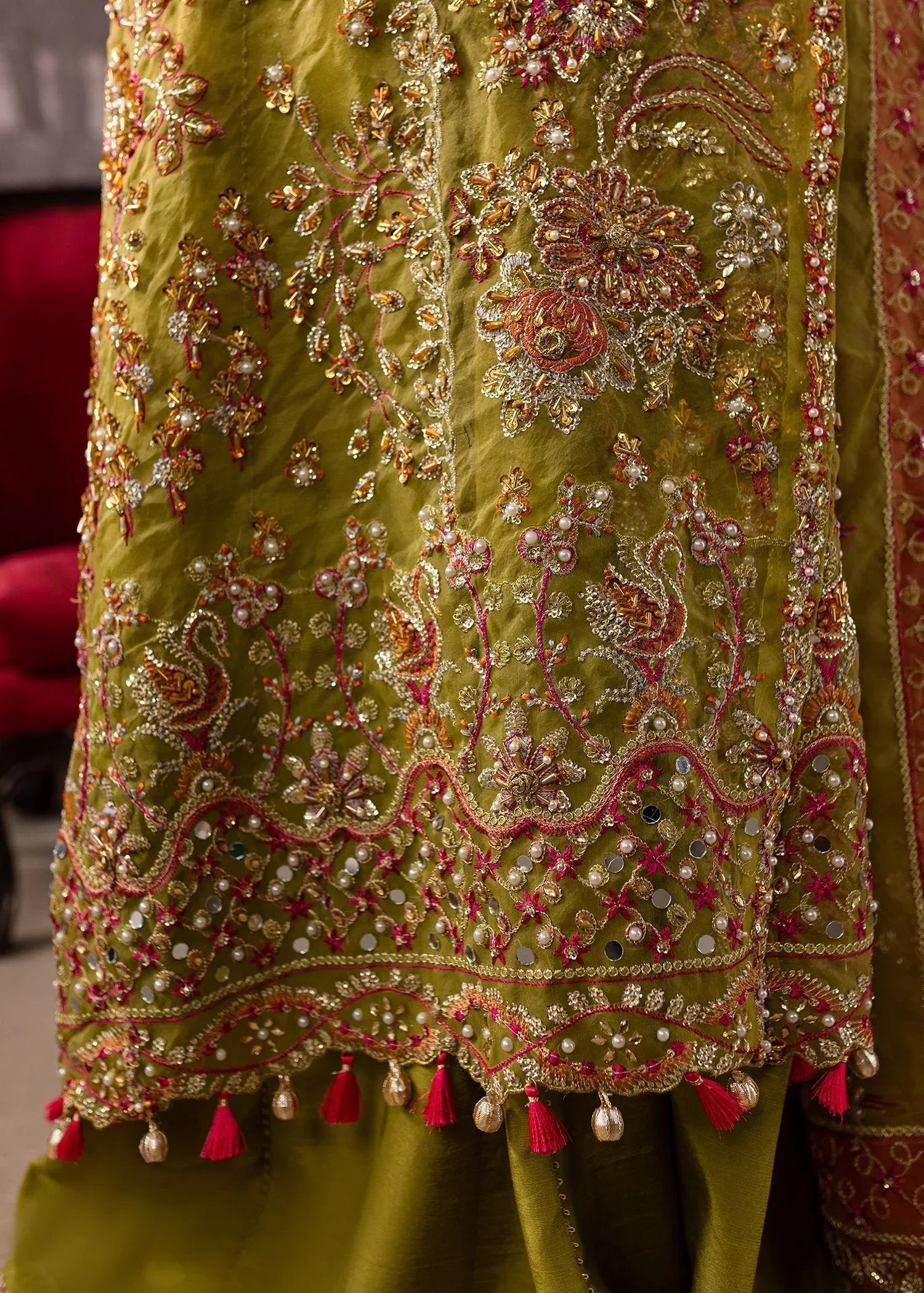 Maria Osama Khan | Mystara Wedding Festive | Noir - Rang-e-Khaas