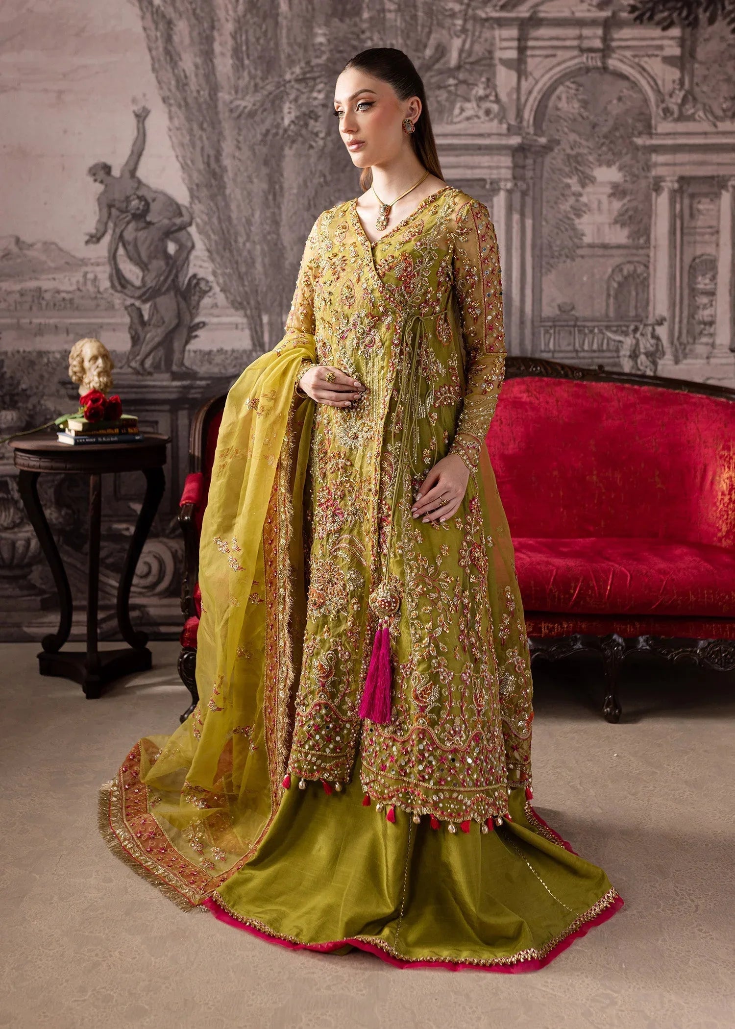 Maria Osama Khan | Mystara Wedding Festive | Noir - Rang-e-Khaas
